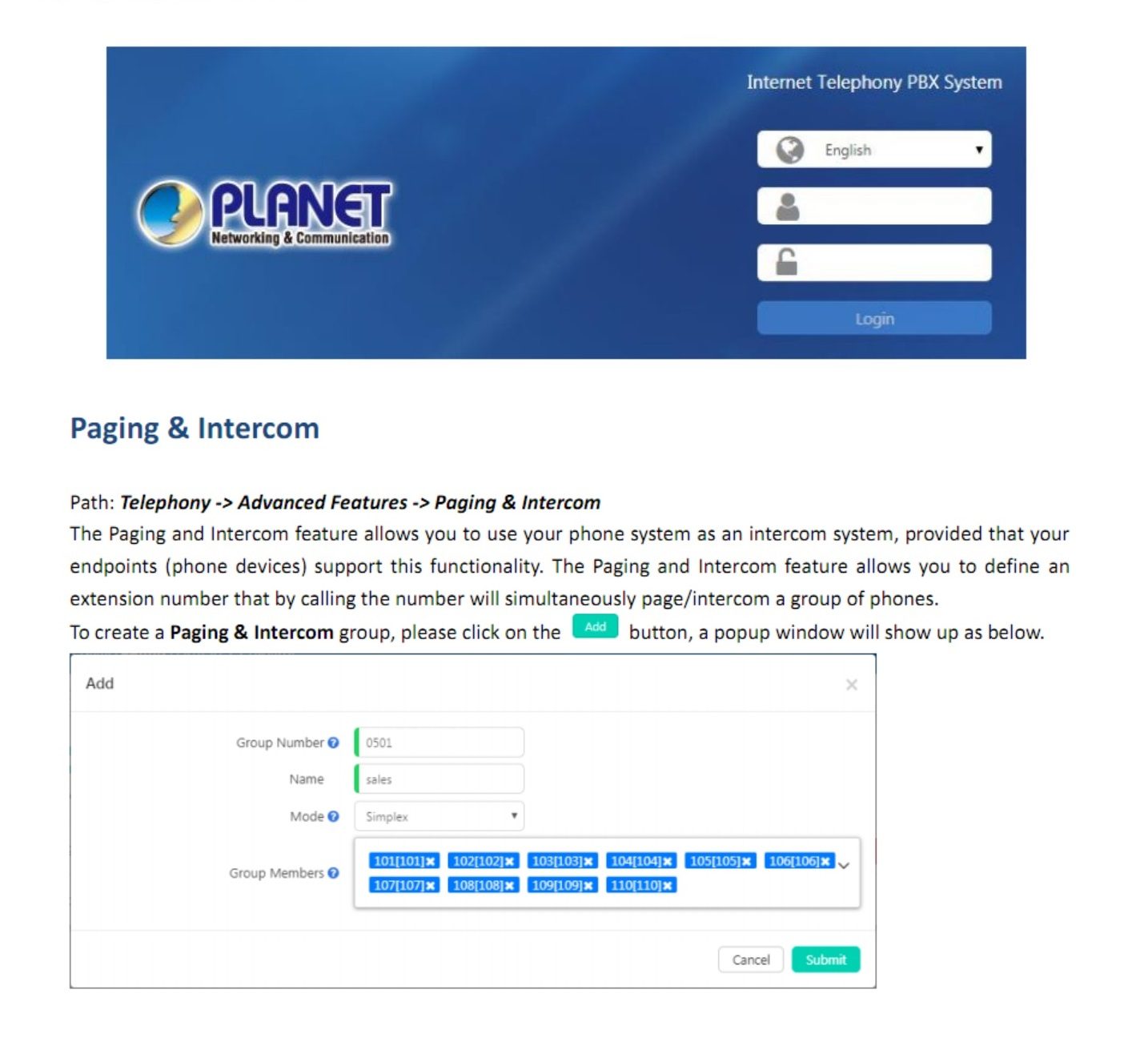 Intercom-and-Paging-tong-dai-noi-bo-PLANET